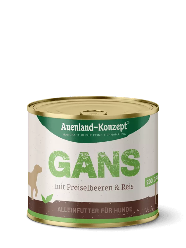 Auenland Gans mit Preiselbeeren 200g